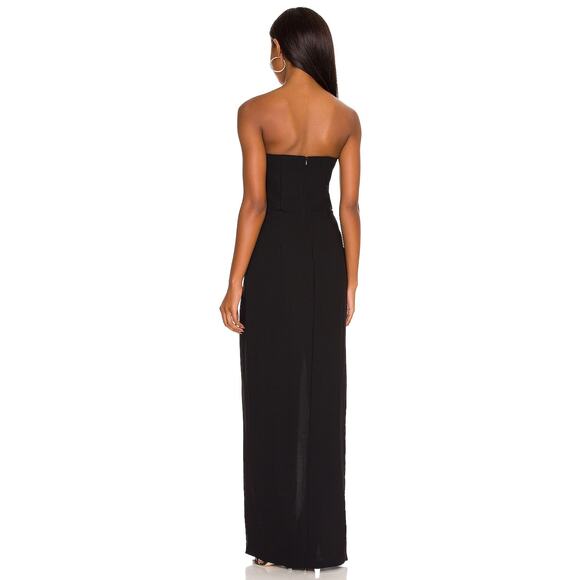 Amanda Uprichard Cherri Gown Maxi Strapless Party Formal Gala Prom Classy M - Picture 3 of 10